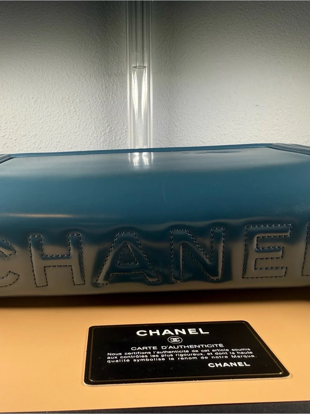CHANEL Blue Reverso Boy